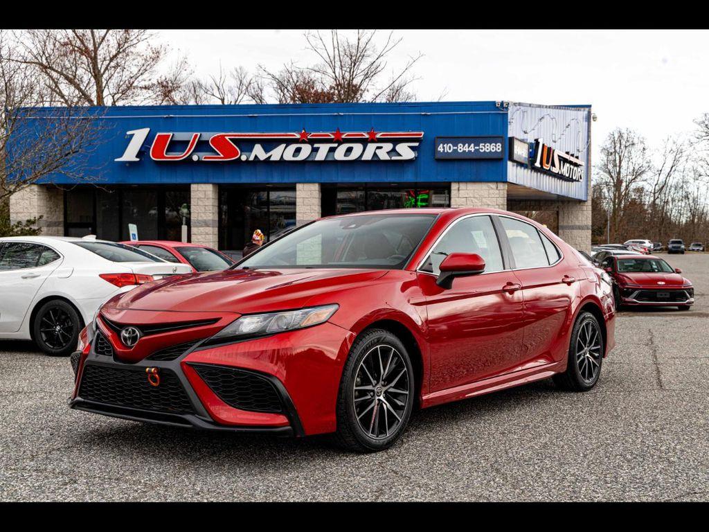 used 2021 Toyota Camry car, priced at $18,900