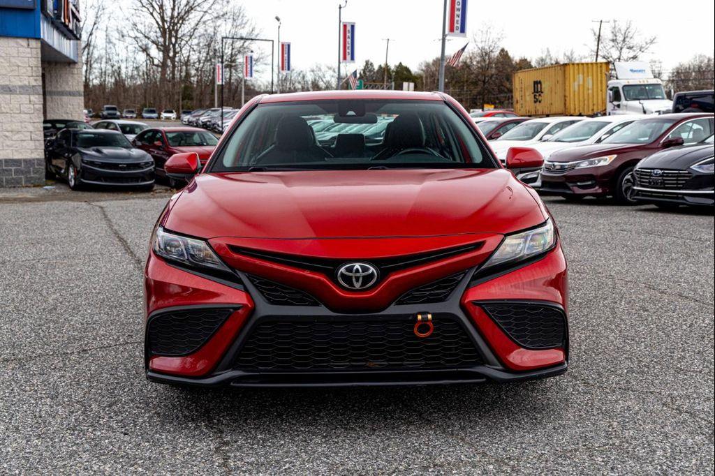 used 2021 Toyota Camry car, priced at $18,900
