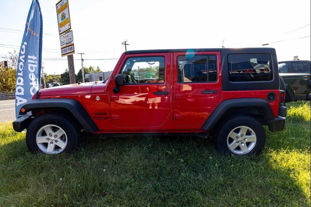 used 2018 Jeep Wrangler JK Unlimited car, priced at $19,400