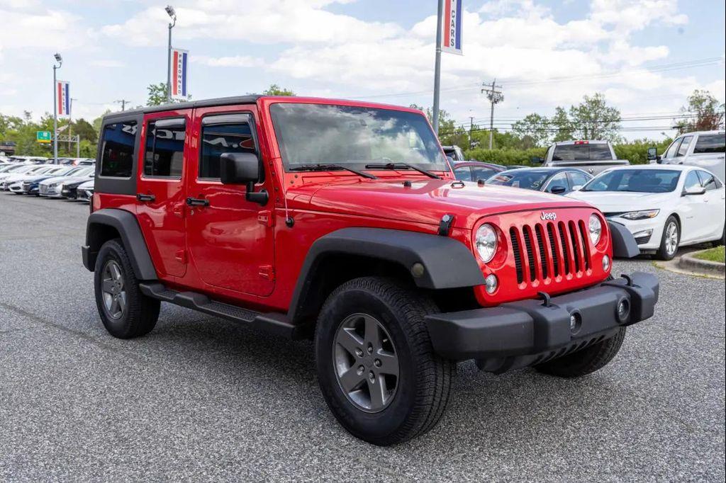used 2016 Jeep Wrangler Unlimited car, priced at $15,900