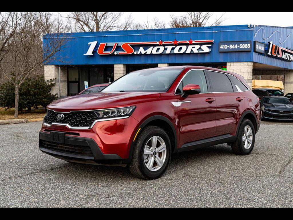 used 2021 Kia Sorento car, priced at $19,900