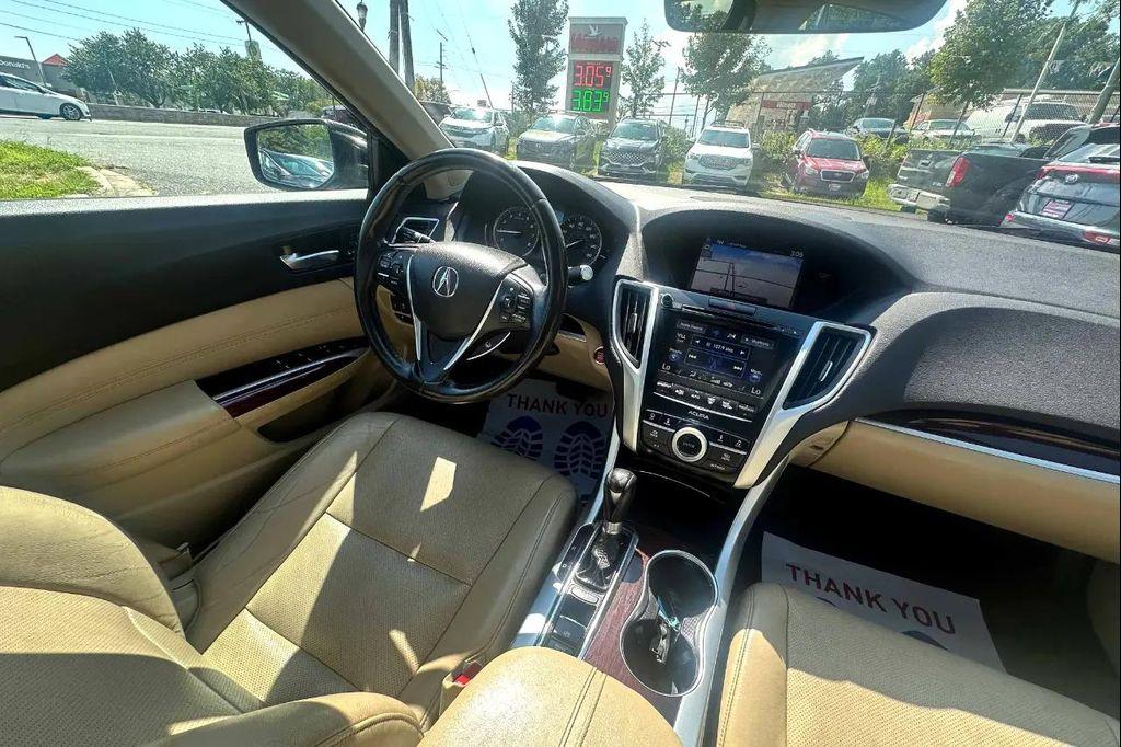 used 2015 Acura TLX car, priced at $13,800
