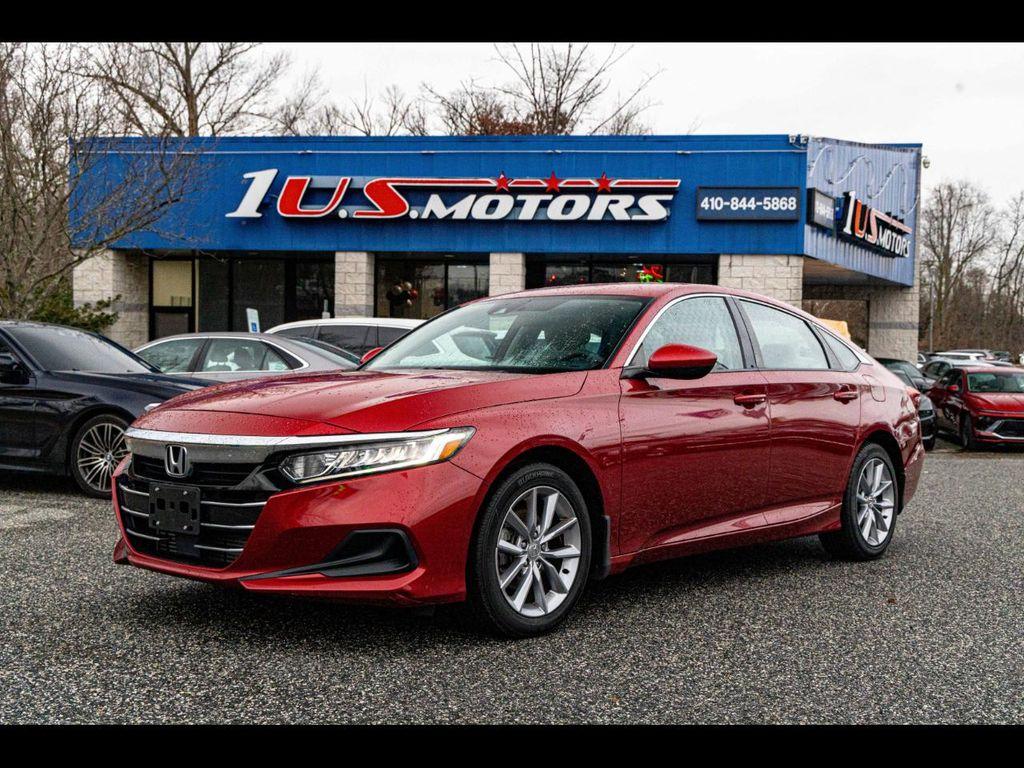 used 2021 Honda Accord car, priced at $19,900