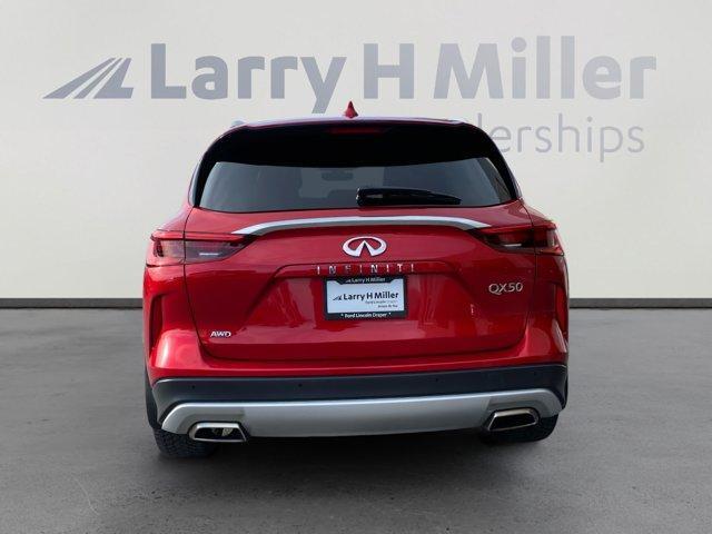 used 2023 INFINITI QX50 car, priced at $31,670