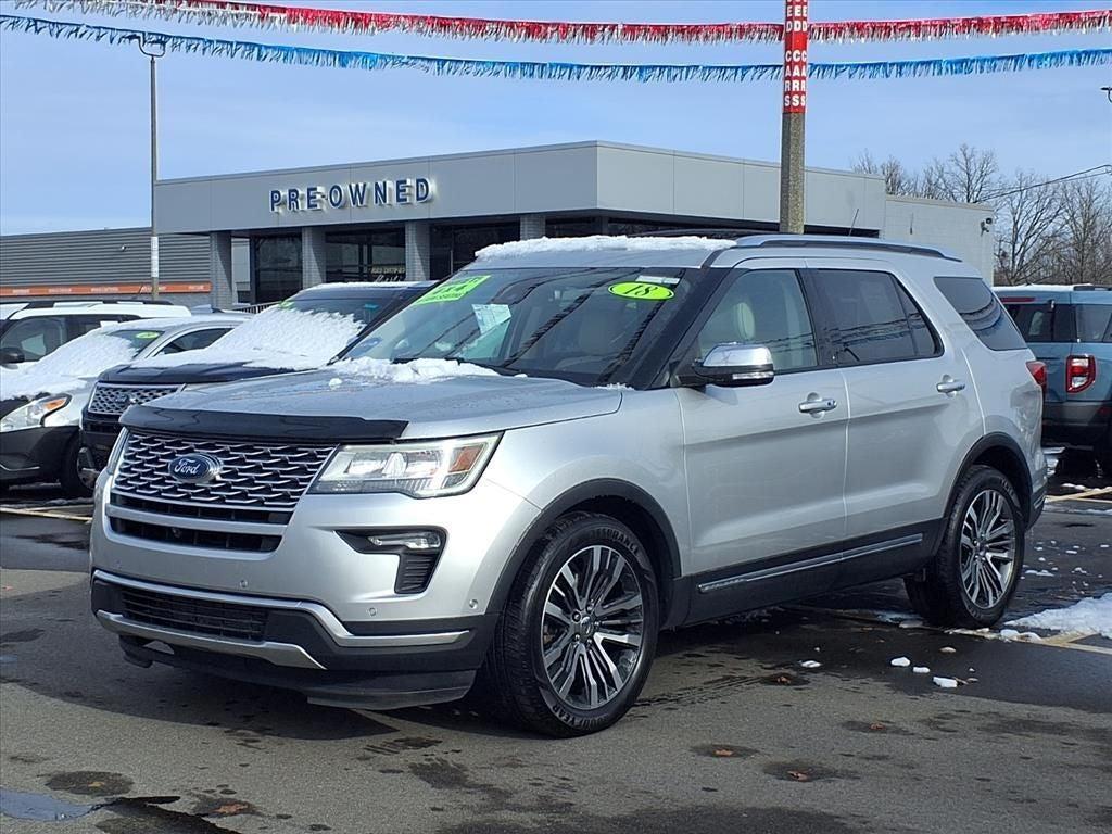used 2018 Ford Explorer car, priced at $17,988