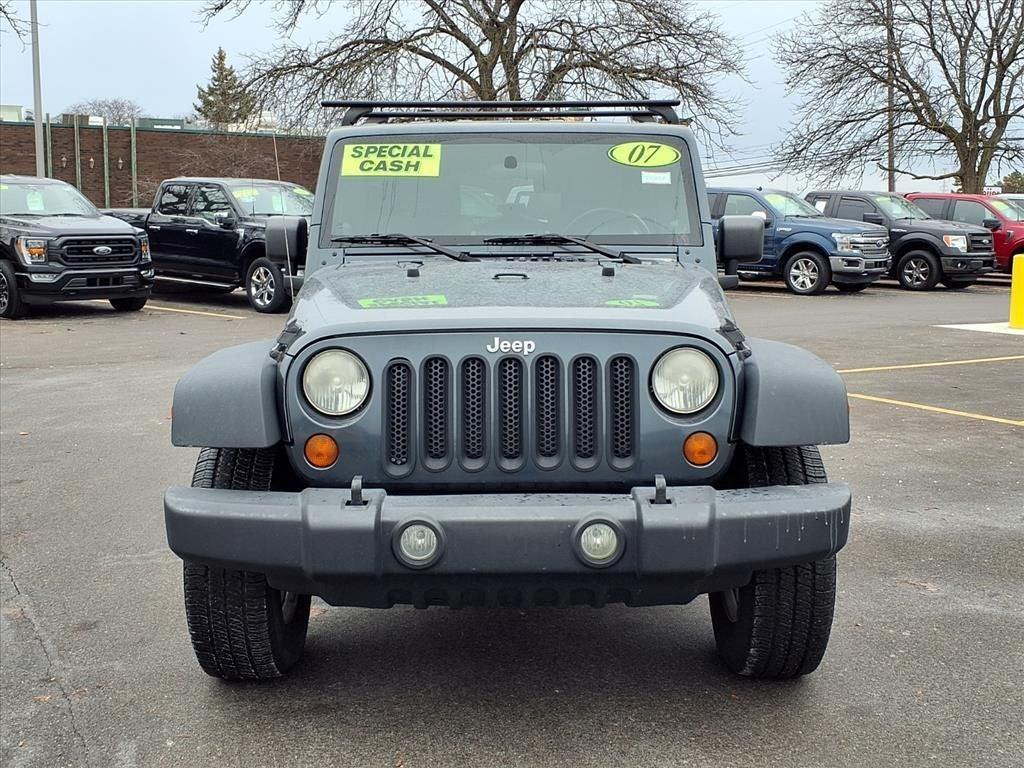 used 2007 Jeep Wrangler car, priced at $7,988