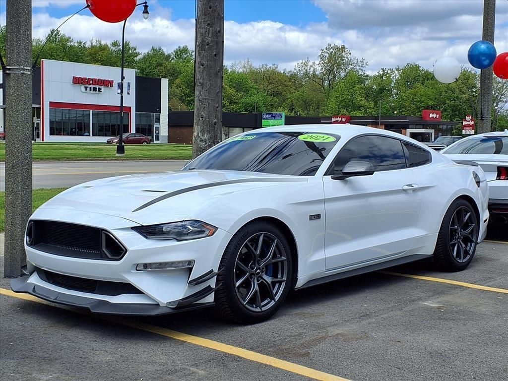 used 2021 Ford Mustang car, priced at $23,998