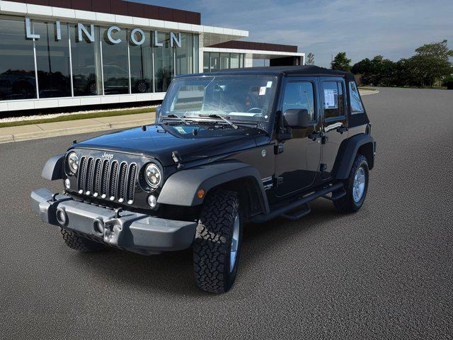 used 2018 Jeep Wrangler JK Unlimited car, priced at $18,349