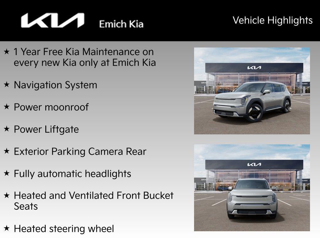 new 2026 Kia EV9 car, priced at $54,463