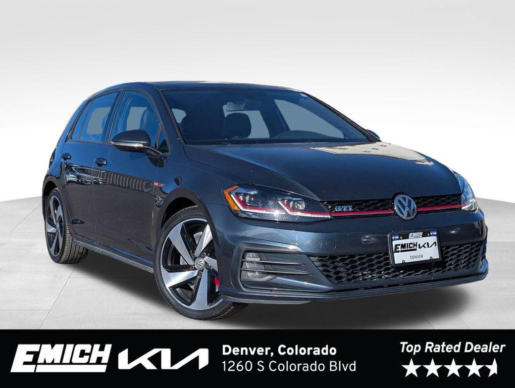 used 2018 Volkswagen Golf GTI car, priced at $18,999