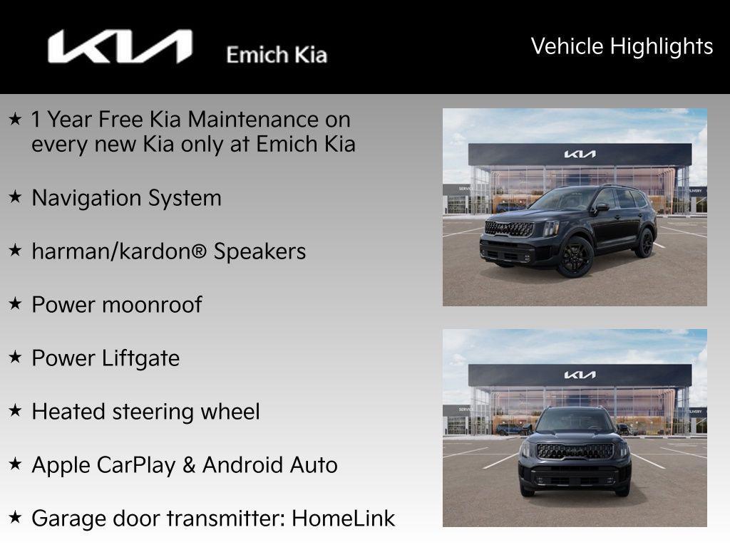 new 2025 Kia Telluride car, priced at $47,122