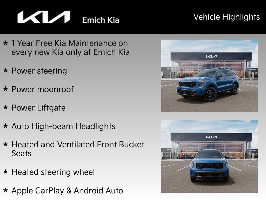 new 2026 Kia Sorento Hybrid car, priced at $44,170
