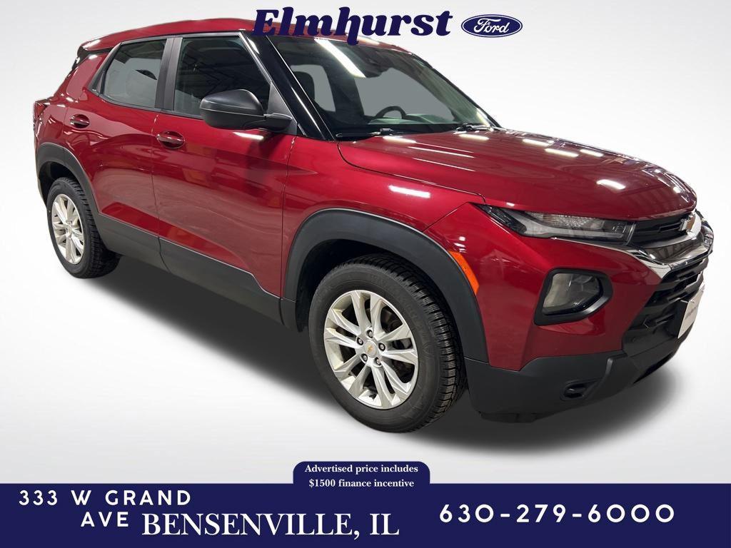 used 2021 Chevrolet TrailBlazer car, priced at $14,256