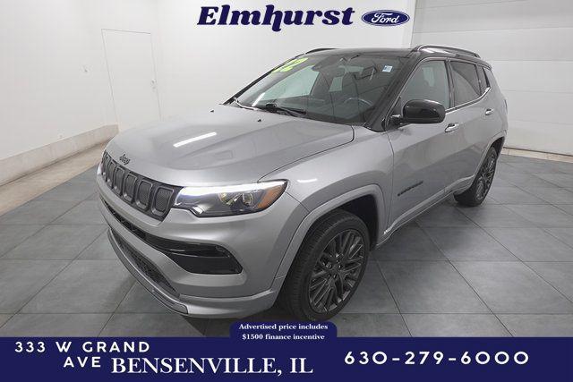 used 2022 Jeep Compass car, priced at $18,497