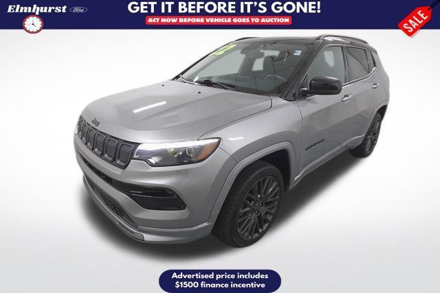 used 2022 Jeep Compass car, priced at $19,359