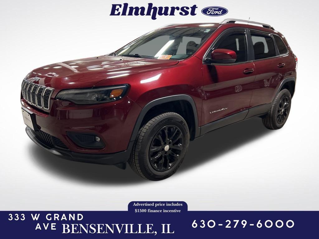 used 2019 Jeep Cherokee car, priced at $16,258