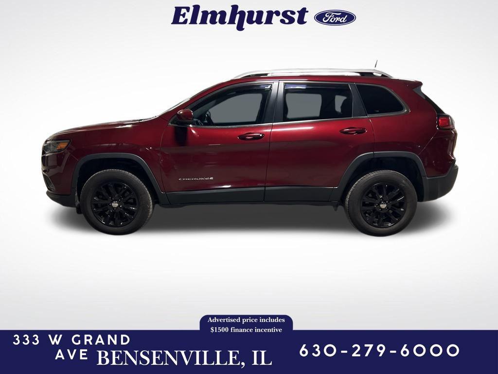 used 2019 Jeep Cherokee car, priced at $16,258
