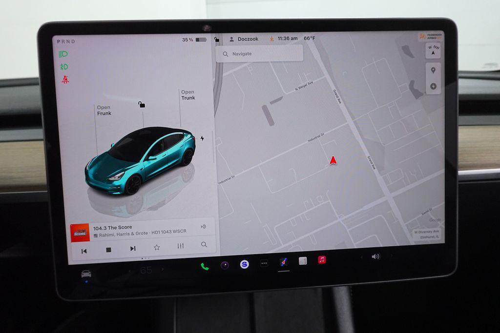 used 2023 Tesla Model 3 car, priced at $31,900