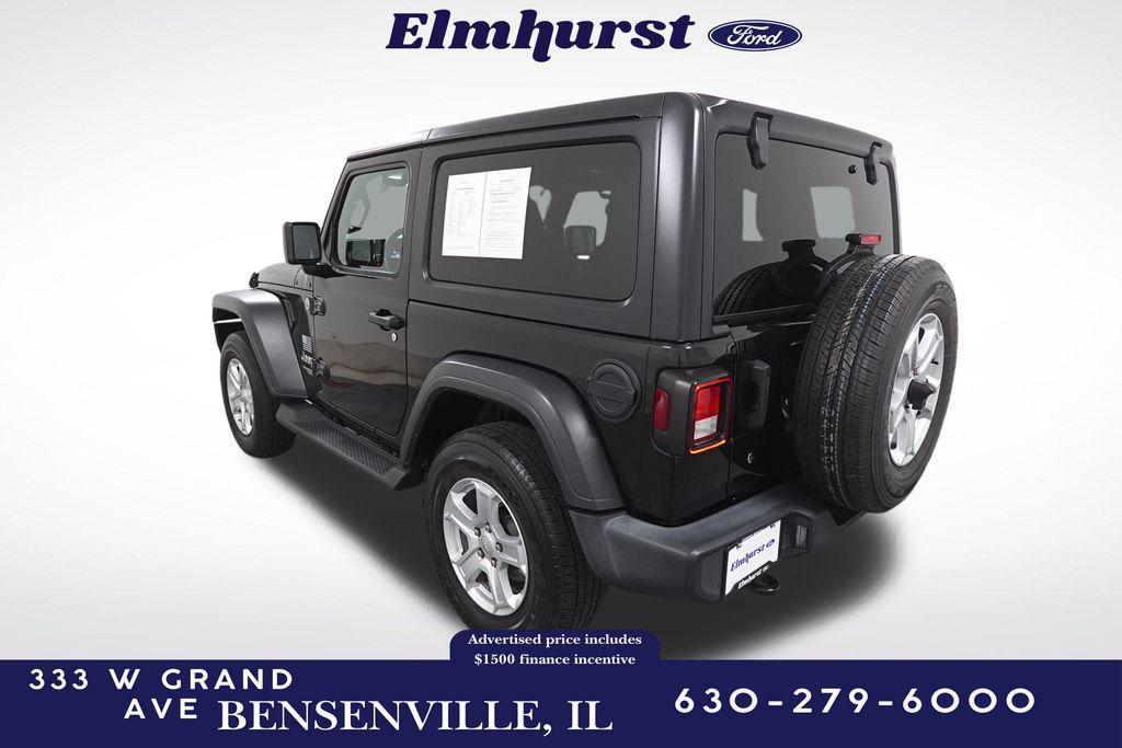 used 2018 Jeep Wrangler car, priced at $21,991