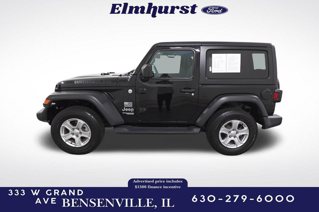 used 2018 Jeep Wrangler car, priced at $21,991