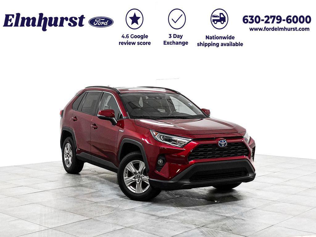 used 2021 Toyota RAV4 Hybrid car, priced at $27,181