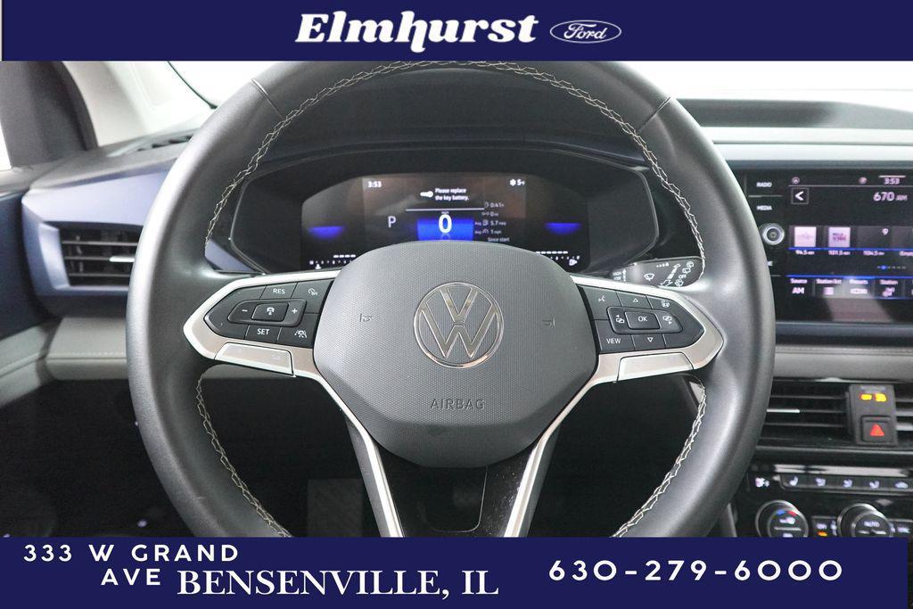 used 2024 Volkswagen Taos car, priced at $19,718