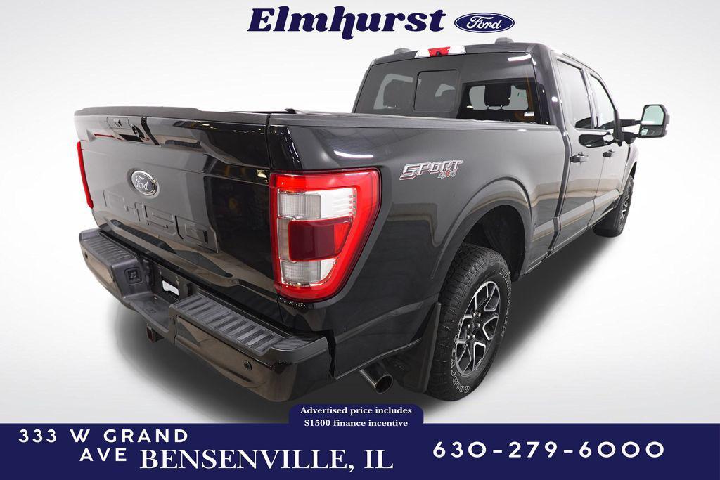 used 2021 Ford F-150 car, priced at $35,262