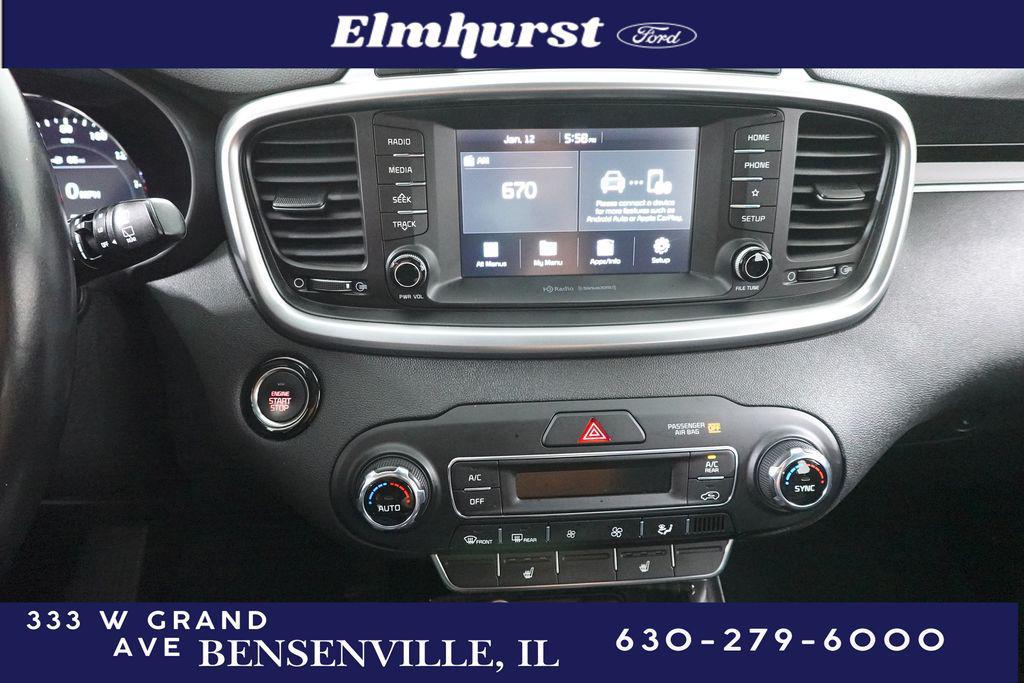 used 2019 Kia Sorento car, priced at $14,285