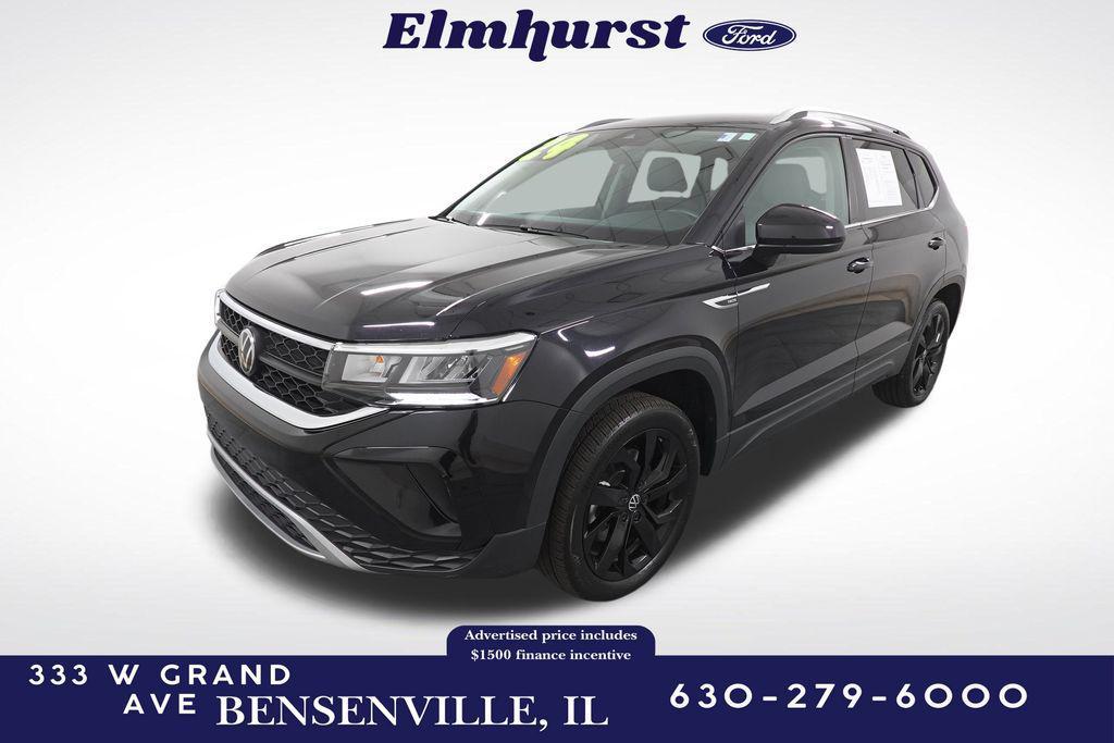 used 2024 Volkswagen Taos car, priced at $19,410