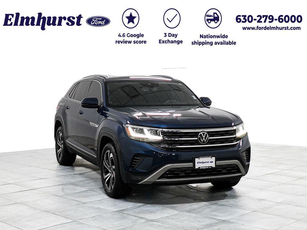 used 2022 Volkswagen Atlas Cross Sport car, priced at $21,237