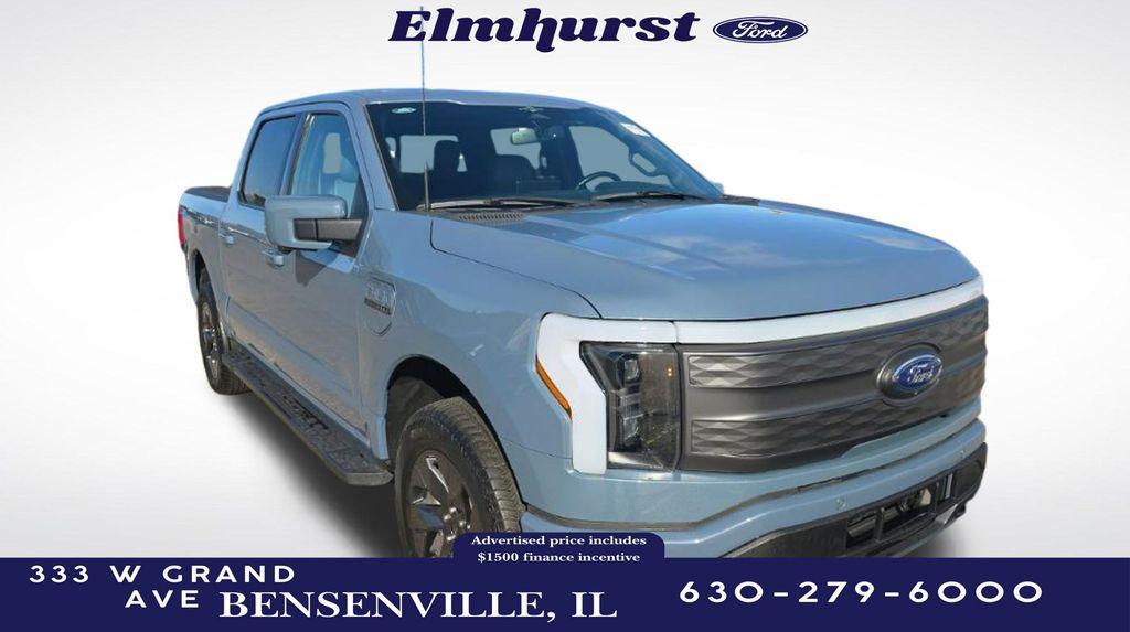 used 2023 Ford F-150 Lightning car, priced at $35,990