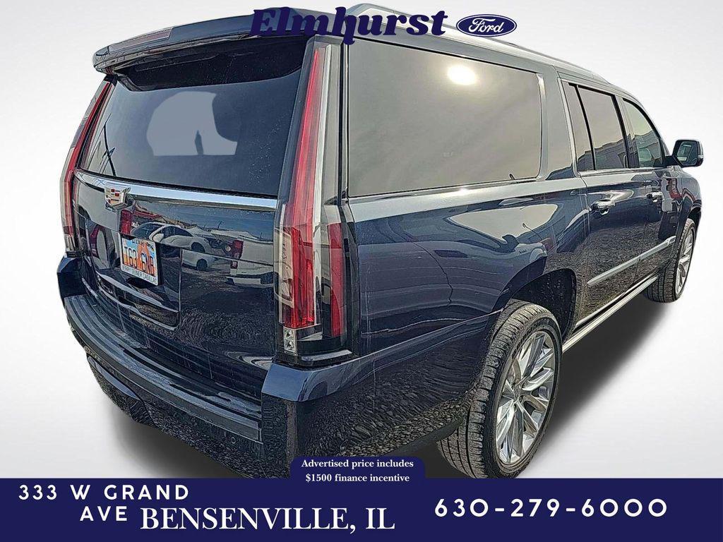 used 2020 Cadillac Escalade ESV car, priced at $37,744