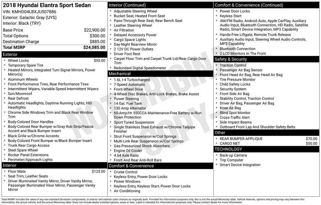 used 2018 Hyundai Elantra car, priced at $12,991