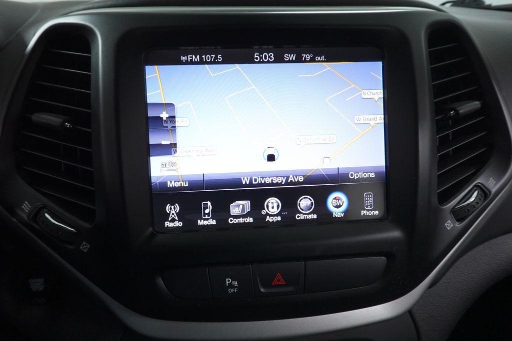 used 2017 Jeep Cherokee car, priced at $15,377