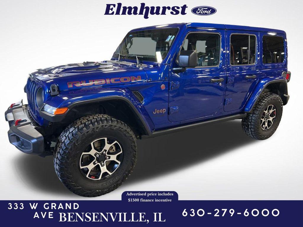 used 2020 Jeep Wrangler Unlimited car, priced at $29,589