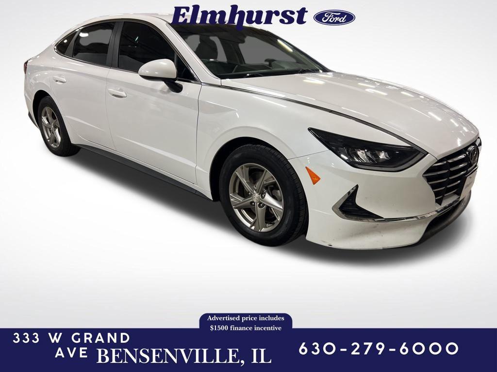 used 2021 Hyundai Sonata car, priced at $13,991