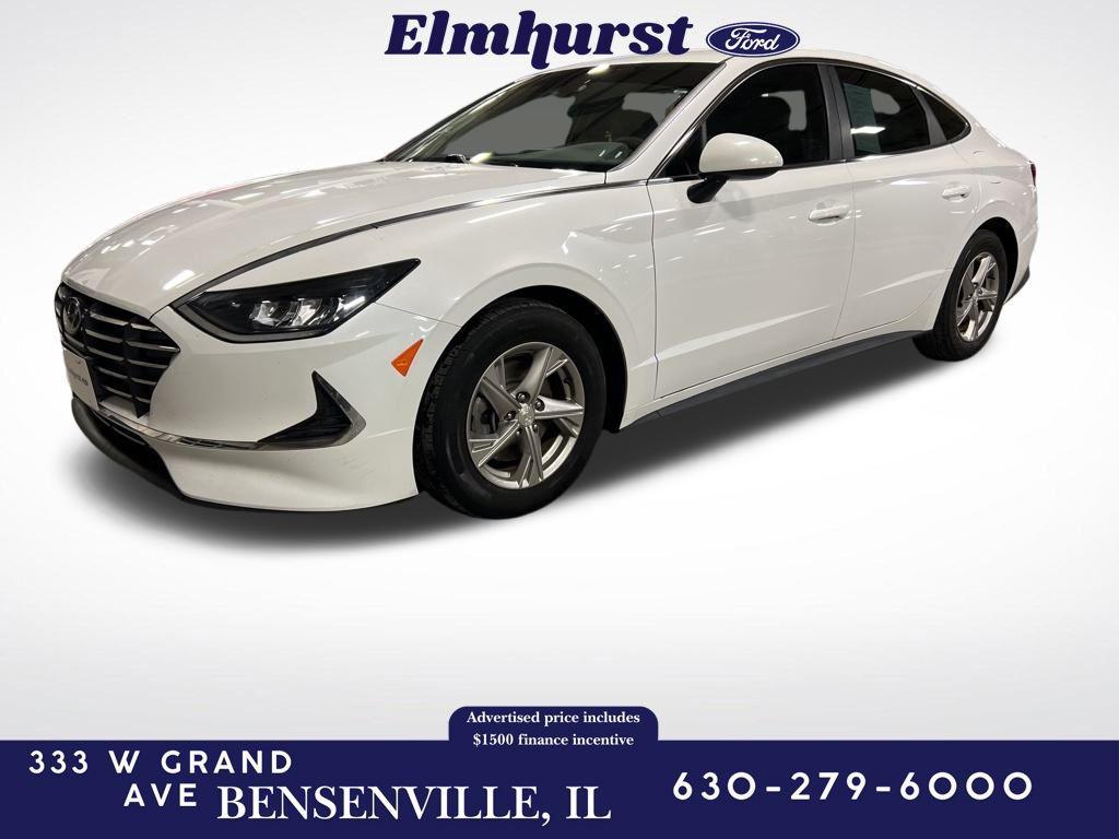 used 2021 Hyundai Sonata car, priced at $13,991
