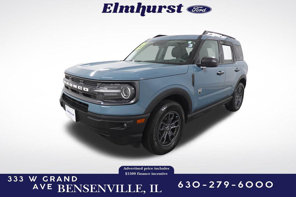 used 2021 Ford Bronco Sport car, priced at $21,034