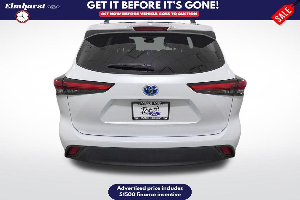 used 2022 Toyota Highlander Hybrid car, priced at $32,715