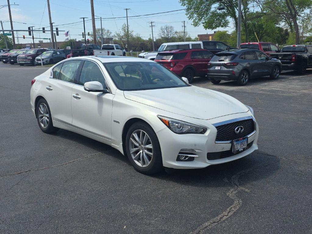 used 2015 INFINITI Q50 Hybrid car, priced at $14,321