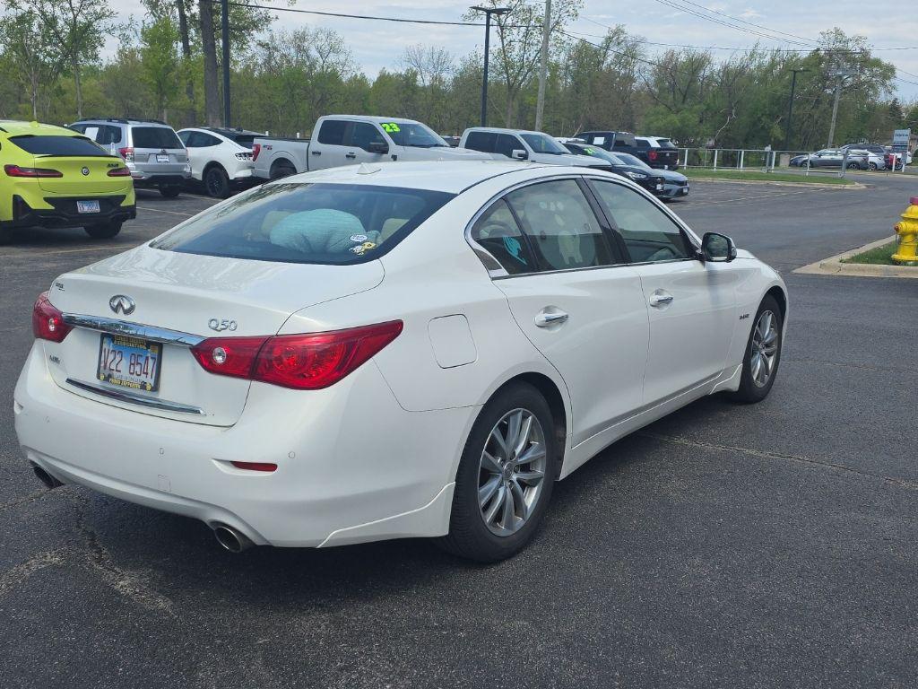 used 2015 INFINITI Q50 Hybrid car, priced at $14,321