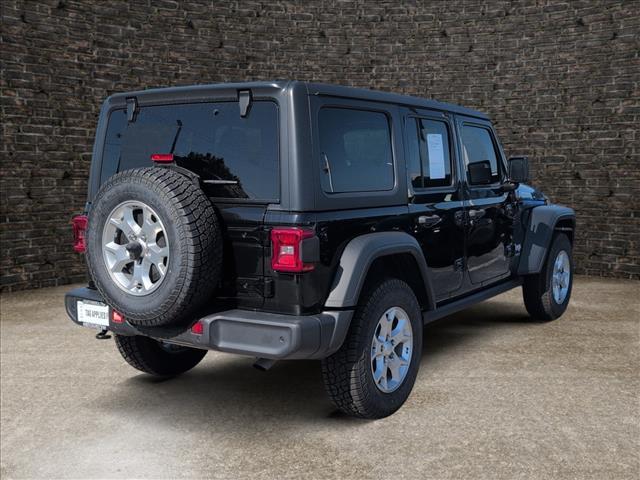 used 2021 Jeep Wrangler Unlimited car, priced at $28,450