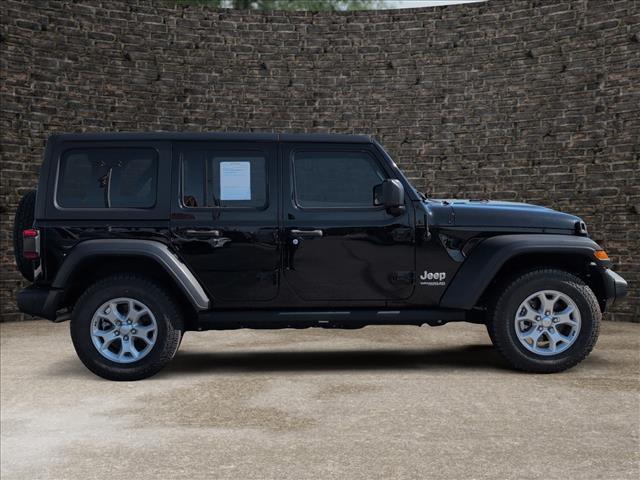 used 2021 Jeep Wrangler Unlimited car, priced at $28,450