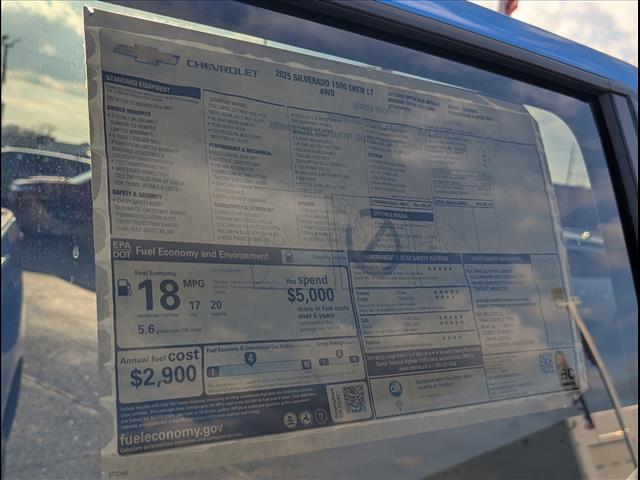 new 2025 Chevrolet Silverado 1500 car, priced at $48,560