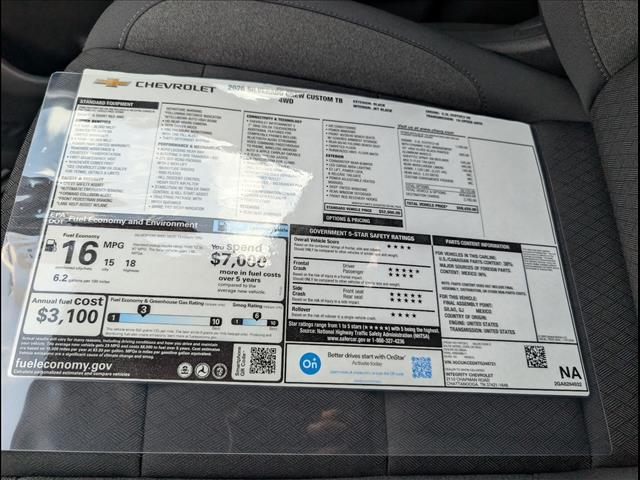 new 2026 Chevrolet Silverado 1500 car, priced at $51,130