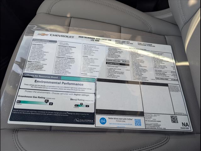 new 2026 Chevrolet Silverado 2500 car, priced at $69,880