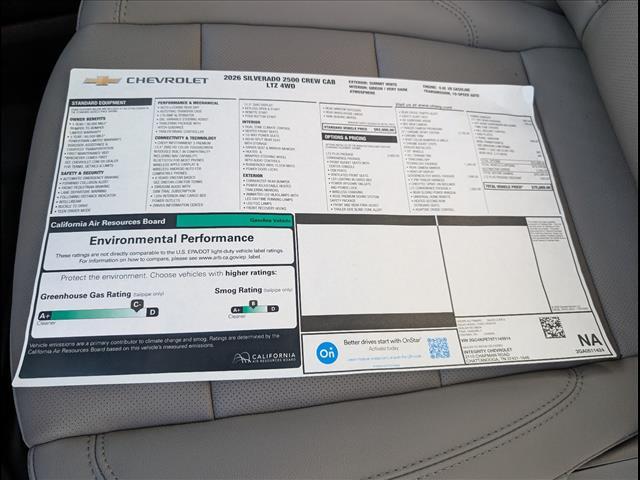 new 2026 Chevrolet Silverado 2500 car, priced at $71,864