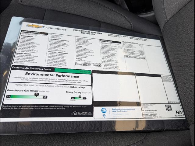 new 2025 Chevrolet Silverado 2500 car, priced at $63,565