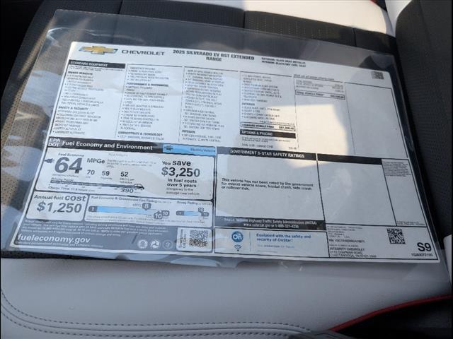 new 2025 Chevrolet Silverado EV car, priced at $82,665