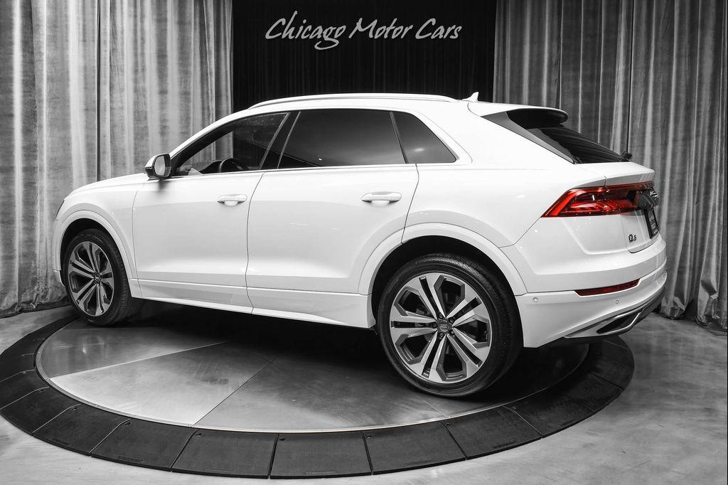used 2020 Audi Q8 car, priced at $39,800